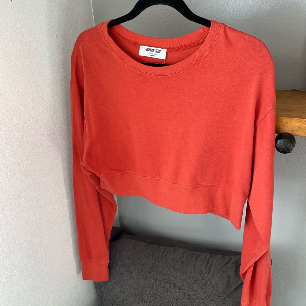 Red Crop Shirt!